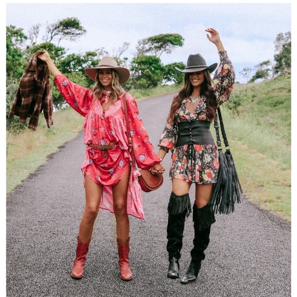 Spell black Evie over the knee boot sz 10 - Picture 3 of 9